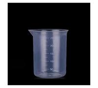 Portable 1PC Thickened Transparent Plastic with Scale Measuring Cup Graduated Cylinder Mixing Cups Beaker(250ml)