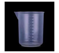 Portable 1PC Thickened Transparent Plastic with Scale Measuring Cup Graduated Cylinder Mixing Cups Beaker(1000ml)