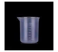 Portable 1PC Thickened Transparent Plastic with Scale Measuring Cup Graduated Cylinder Mixing Cups Beaker(150ml)