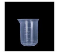 Portable 1PC Thickened Transparent Plastic with Scale Measuring Cup Graduated Cylinder Mixing Cups Beaker(50ml)
