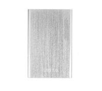 Portable 1TB External Hard Drive 25 Inch Plug And Play Metal Storage Tablet Compatible Devices(Silver)