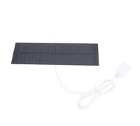 Portable 1W Solar Panel Charger Efficiently Powers Small Electronics Outdoors Travel Supplies