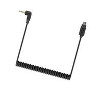 Portable 2.5mm To C1/C 3/N1/N3/S1/S 2 Flashing Syncing Cable Spring Coiled Design For Easy Camera Connection Spring Stretch Shutter Remote Cable