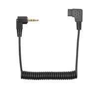 Portable 2.5mm To C1/C 3/N1/N3/S1/S 2 Flashing Syncing Cable Spring Coiled Design For Easy Camera Connection Spring Stretch Shutter Remote Cable
