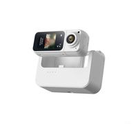 Portable 2.7K for MINI Body Cam with 180° Field of View, Long Life Built-In plus 1450mAh Charging Case, Loop Recording Options, 1.47 Inch IPS Display, WiFi App Connectivity with 128G Card(White)