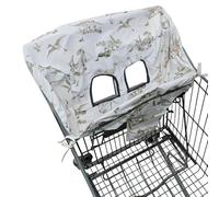 Portable 2 in 1 Baby Shopping Cart Sleeve High Chair Case Lovely Print Carry Bag Feature for Infant Toddler Outdoor High Legged Dining Chair