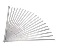 Portable 20 Blades Feeler Gauge 500mm Length Stainless Steel Thickness Gauge Measuring Tool