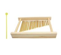 Portable 20 Pipe Winds Chimes Rhythm Instrument Suitable For Rhythm Training Outdoor Performances And Use Aluminum Alloy Percussion