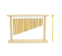 Portable 20 Pipe Winds Chimes Rhythm Instrument Suitable For Rhythm Training Outdoor Performances And Use Aluminum Alloy Percussion