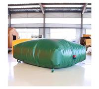 Portable 2000 Gallon Collapsible Water Storage Bladder - Heavy Duty PVC Tank for Emergency Water Storage and Transport(1x0.7x0.35m/250L/66Gallon)