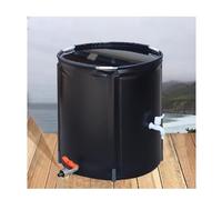 Portable 200L PVC Rainwater Harvesting Tank - Foldable Eco-Friendly Water Storage Solution for Garden Lawn & Outdoor Use - Sustainable Water Collector System