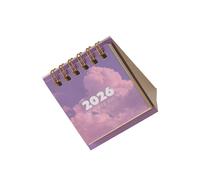 Portable 2026 Desk Calendar 15 Month Calendar Planner From 10/2025 to 12/2026 for Notes Appointment Task Plan Management Desk Planner