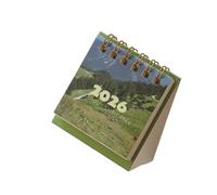 Portable 2026 Desk Calendar 15 Month Calendar Planner From 10/2025 to 12/2026 for Notes Appointment Task Plan Management Desk Planner