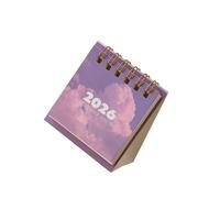 Portable 2026 Desk Calendar 15 Month Planner From 10/2025 to 12/2026 for Notes Appointment Task Plan Management Pocket Sized Desk