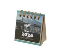 Portable 2026 Desk Calendar 15 Month Planner From 10/2025 to 12/2026 for Notes Appointment Task Plan Management Pocket Sized Desk