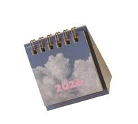 Portable 2026 Desk Calendar 15 Month Planner From 10/2025 to 12/2026 for Notes Appointment Task Plan Management Pocket Sized Desk