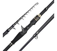 Portable 24 Ton Carbon Fiber Spinning Casting Telescopic Fishing Rod for Lake River Fishing (One Color Casting (2.28m)