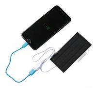 Portable 2w Solar Panel Charger With Usb Port For Led Light Fan And 3.7v 5v Devices High Efficiency Monocrystalline Silicon Module For Garden Lighting Small Systems And For Outdoor Power Solutions