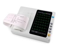 Portable 3 Channel ECG Monitor, 12 Lead Digital Electrocardiograph With 7 Inch Touch Screen And USB SD Card Software Upgrade