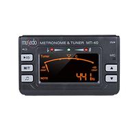 Portable 3-in-1 Metronome Tuner Tone Generator for Guitar Bass Violin Ukulele Chromatic with Clear LCD Display High Precision Multi-functional Clip-on Pickup Built-in Microphone