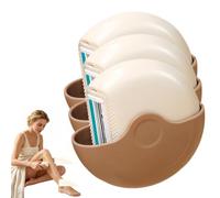 Portable 3-Layer Hair Shaver with Rotating Cover, Mini Portable Travel Shaver, Pocket Size for Business Trip Daily Use (3 Pcs)