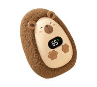 Portable 3 Setting Hand Warmer With Digital Temperature Control Suitable For Indoor Office Home And Outdoor Travel Use Rechargeable Pocket Heater