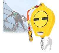 Portable 30m Retractable Fall Arrest Block Inertia Safety Device with Dual Lock for Roofing & Construction 150kg Load Capacity Essential Safety Gear