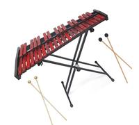 Portable 37 Note Professional Wooden Glockenspiel Xylophone With Mallets And Adjustable Stand Professional Glockenspiel Set