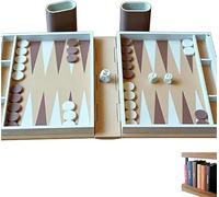 Portable 3D Printed Hangman Game - Compact Travel Board Game in Book Design for Family Gatherings, Parties, and Holiday Entertainment, Lightweight Strategy Game (abstract strategy game)
