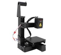 Portable 3D Printer, Compact FDM 3D Printerfor Kids and Beginners, 100x100x100mm Print Size, Removable Magnetic Platform (GB Plug)