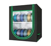 Portable 3D Printer Filament Organizers Pack of 12 with Inner Lining Outer Fabric Minimizes Abrasion for Long Term Use Filament Protections Box