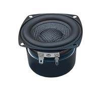 Portable 3Inch Square Subwoofer HiFi Speakers for Home Theater Easy Setups 86dB Sensitivity 25W 4/8Ohm HiFi Bass