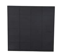 Portable 3W 6V Silicon Solar Charger Panel, Mini Solar Panel for Outdoor Use, High Efficiency Polycrystalline Solar Panel with DC5521 Interface, Perfect for Solar Garden Lighting a