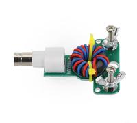 Portable 4:1 HF Shortwave Dipole Balun for Barron, 50W Maximum Power, Plastic Material, Green