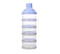Portable 4/5 Compartment Baby Formulas Milk Powder Dispenser Toddler Food Storage Container Storage Box Formulas Dispenser
