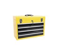 Portable 4 Drawer Tool Chest Steel Lockable with Ball Bearing Slides