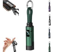 Portable 4 In 1 Smart Display Keychain Cable,65w Fast Charging Short Phone Lanyard Data Cable Fit Light-Ning/Type-C/Usb-A/Usb-C,Portable Multi Charge Led Display Digital For Car & Office