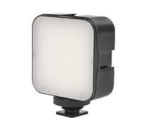 Portable 49LED Chip Fill Light Lamp, LED Fill Light for Photography Phone Live, 6500K Color Temperature with Universal Hot Shoe Interface, Compact ABS Metal Design for Outdoor Stud