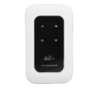 Portable 4G LTE WiFi Router, 300Mbps High Speed WiFi Hotspot with SIM Card Slot, Up to 10 Users Connection, Pocket Travel WiFi Router Modem for Home, Office, RV, Camping