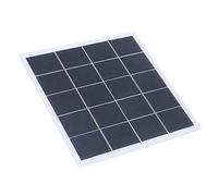 Portable 4W 5V Polycrystal Solar Panel, DIY Solar Laminated Board, Lightweight EVA Lamination for Outdoor Use, with 172x175x2mm Compact Size, Ideal for Solar Garden Lights Small Ho