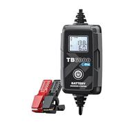 Portable 5-240Ah 6V 12V DIY Lead Acid Lithium Automotive Car Battery Charger And Tester Easy To Use