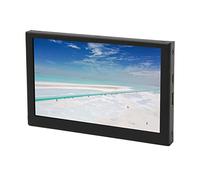 Portable 5 Inch Monitor, HD Multimedia Interface Small Computer Second Screen Dual Integrated Speakers 800x480 IPS LCD Display Plug and Play for PC for TV