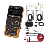 Portable 50Mhz Double Input Oscilloscope with Long Battery High Accuracy Device for Lab Research & Technical Analysis Field Testing Oscilloscope