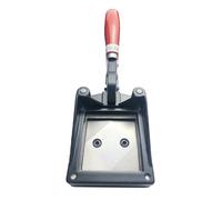 Portable 50x50mm Square Photo Cutter Handheld Tool for Creative Projects with Ergonomic Grip Steel Photo Hit Tool