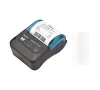 Portable 58mm Receipt Thermal Printer 2 inches Mini Mobile Pocket Printers with 6 Thermal Paper Roll USB&Wireless BT Connection Compatible with Windows/Android/iOS for Office Market/51 ( Color : Blue