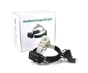 Portable 5W LED Headlight Good Light Spot Headband ENT Specific Headlamp Operation Lamp DY-006 Black