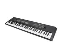 Portable 61-Key Electric Piano Keyboard Premium Plastic Kids Music with Multiple Tones Rhythms Recording Playback Ideal for Beginners Learning