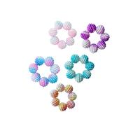 Portable 7-Bead Finger Massager Rings for Stress Relief and Focus Enhancement ABS Finger Massager