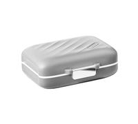 Portable 7 Compartment Pills Box Odors Proof Sealed Resistant Light Blocking Case for Travel Medicine Storage Lightproof Box