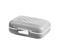 Portable 7 Compartment Pills Box Odors Proof Sealed Resistant Light Blocking Case for Travel Medicine Storage Portable Pills Box